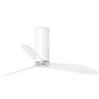 Потолочный вентилятор Faro Barcelona Tube Fan Shiny White (32033)