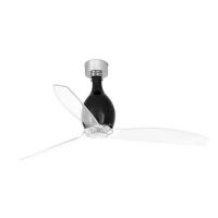 Потолочный вентилятор Faro Barcelona Mini Eterfan Shiny Black (32026)