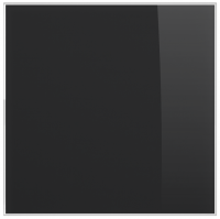 Панель декоративная DiCiTi AEON D100/125 179х179 стекло Lacobel black classic